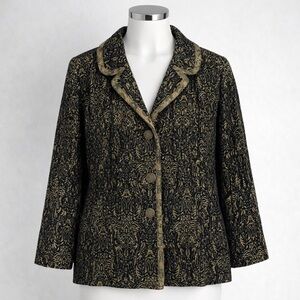 Chico’s Baroque Brocade Tapestry BlazerJacket